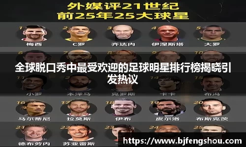 全球脱口秀中最受欢迎的足球明星排行榜揭晓引发热议